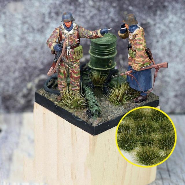 Static Grass Tufts, Grass Tufts Model, Grass Diorama